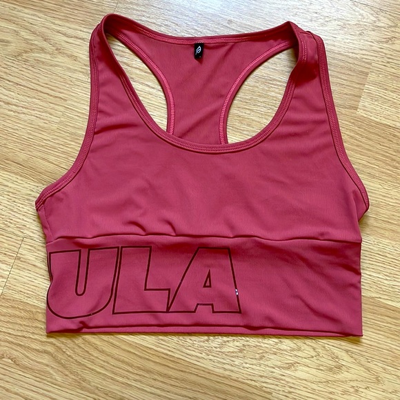 P'tula Tops - The Bree crop by P’tula size medium in clay red